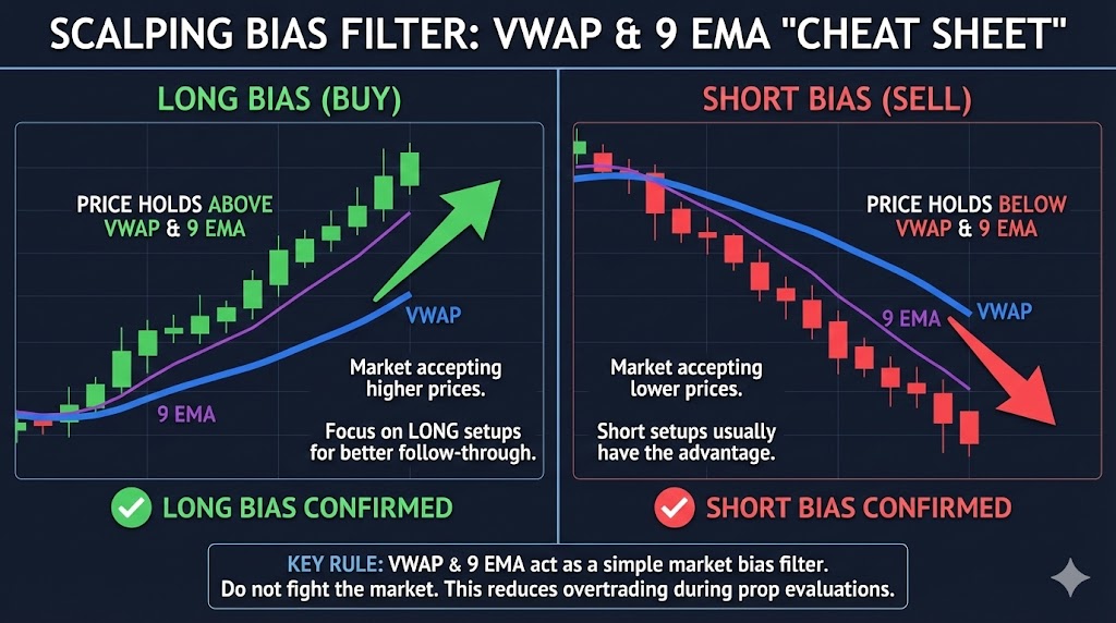 scalping filter vwap and 9ema