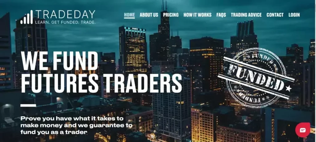 tradeday best us based prop firm