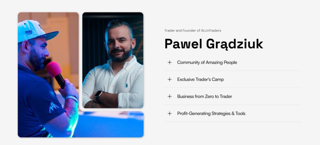 all in traders Pawel Grądziuk