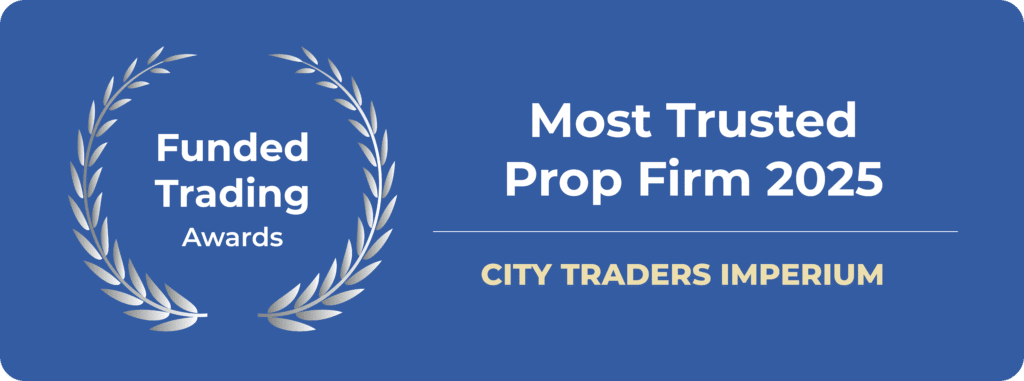 City Traders Imperium Most Trusted Prop Firm 2025 Award Banner